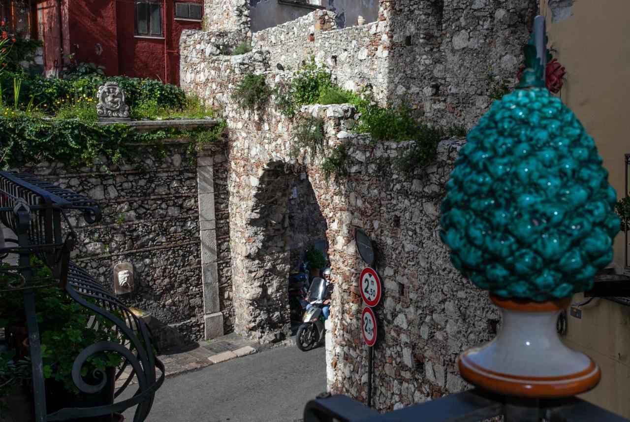 Apartamento Casa Rosa Taormina Exterior foto